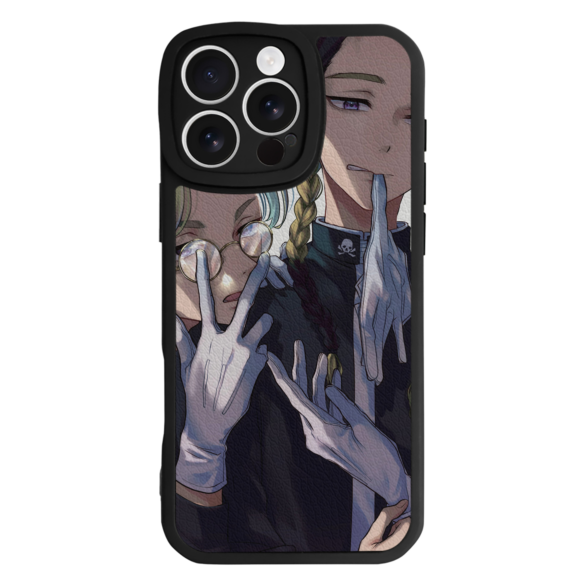 （画像用） 東京リベンジャーズ Tokyo Revengers 【iPhone 16シリーズ対応】シリコンスマホケース（レザー調） 材質：シリコン